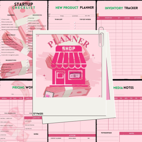 BLUSHBOSS PLANNER "SMALL BUSINESS"